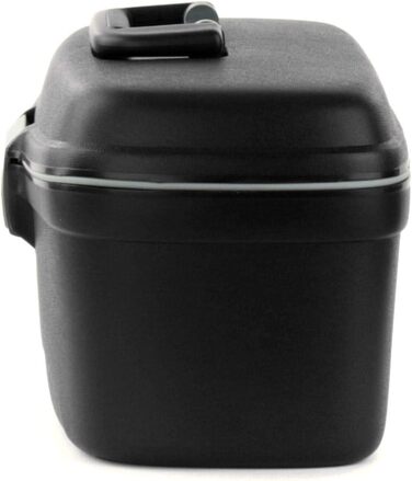 Косметичка легка, 36 см чорна (негр)