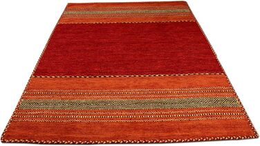 Натуральний килим Бавовна Килим Червоний Помаранчевий в 6 розмірах 70х140 см