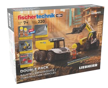 Набір конструкторів fischertechnik Liebherr Double Pack Будівельна техніка, для дітей від 7 років