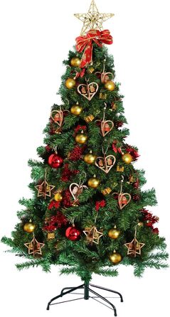 Штучна ялинка з металевою підставкою 150 см Homewit