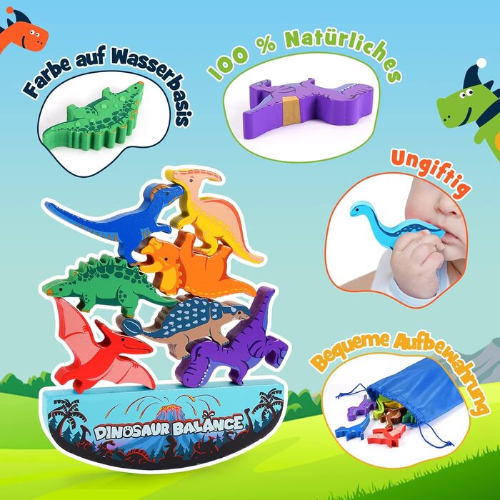 Дерев&39яні іграшки Монтессорі та різдвяні подарунки для дітей