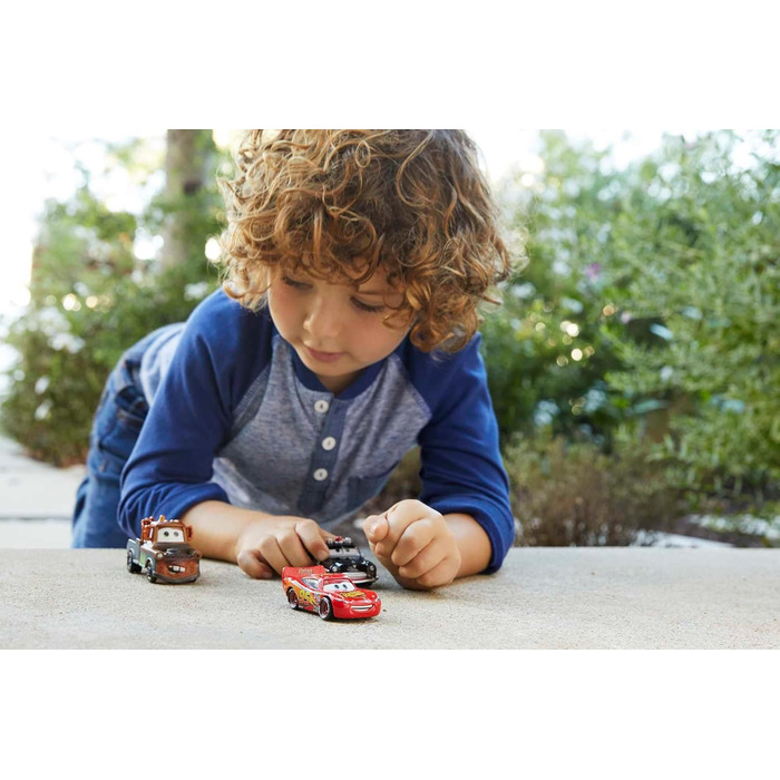 Радіаторні пружини Disney Pixar Cars 3 пакети, популярні литі під тиском транспортні засоби, іграшка від 3 років HBW14 Блискавка М