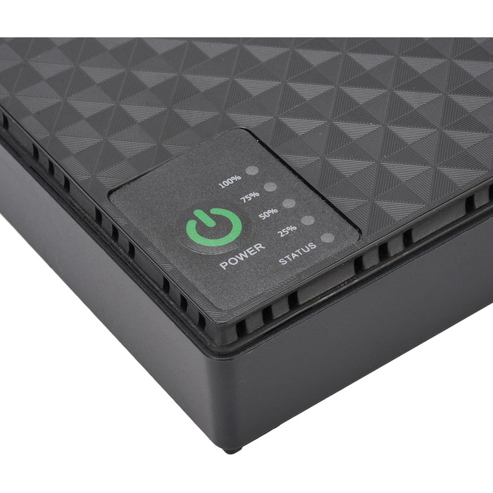Джерело безперебійного живлення (UPS) 10400mAh USB 5V DC 5V 9V 12V POE 15V 24V, до 18W, для роутерів та модемів (Європейська вилка 85-265V)