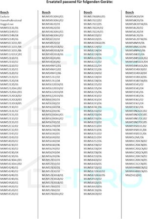 Драйвери 155 мм для Bosch 630760 00630760 MUM5 MUMS MUMV MUZ5 HomeProfessional VeggieLove Крило безперервного подрібнювача деревини для кухонного комбайна, 2 шт.