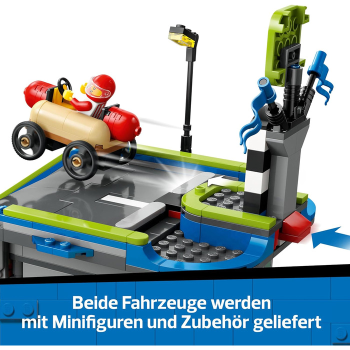 Конструктор LEGO City Гонки на мильницях, 436 деталей