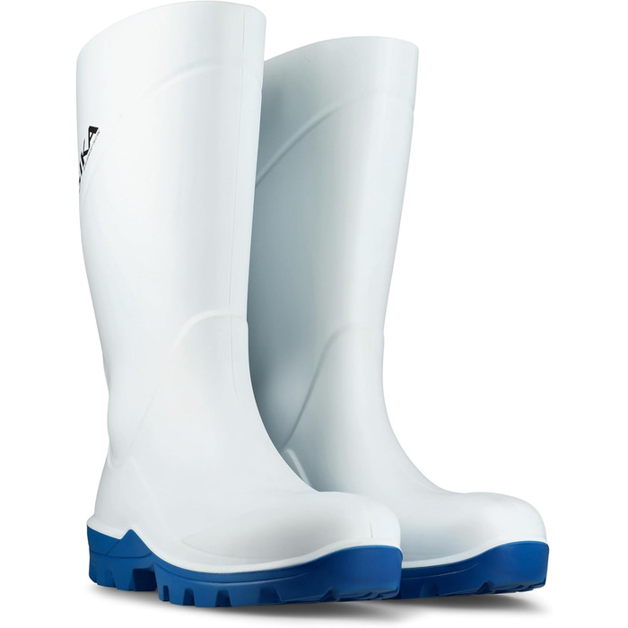 Робоче взуття SIKA Unisex PU, надзвичайно легке та зручне, нековзне, самоочисна підошва, термоізоляція від холоду та спеки, амортизуюча устілка для харчової та медичної промисловості, розмір 36 EU, біле