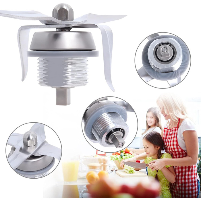 Змінні леза TM3300 сумісні з кухонним комбайном з нержавіючої сталі Vorwerk Thermomix TM3300 з Poweka