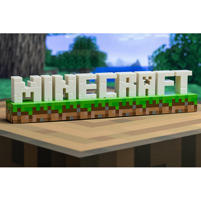 Підсвітка логотипа Minecraft