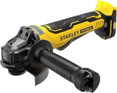 Акумуляторна кутова шліфувальна машина Stanley FatMax V20 SFMCG700B (18 В, діаметр диска 125 мм, безщітковий двигун, міцний литий
