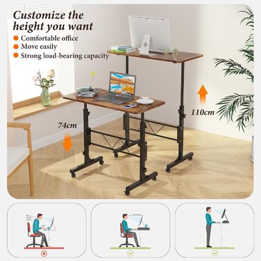 Письмовий стіл, регульований по висоті, комп&39ютерний стіл, невеликий комп&39ютерний стіл для домашнього офісу, стіл для роботи стоячи, навчальний стіл для невеликих приміщень, леопардовий принт
