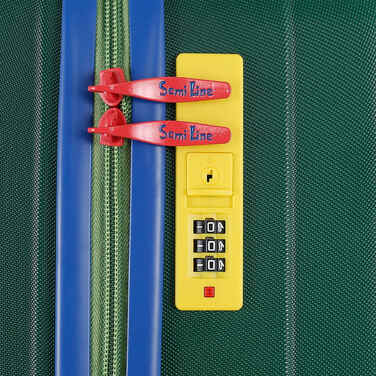 Валіза Semi Line 20' (S) Dark Green (T5805-1)