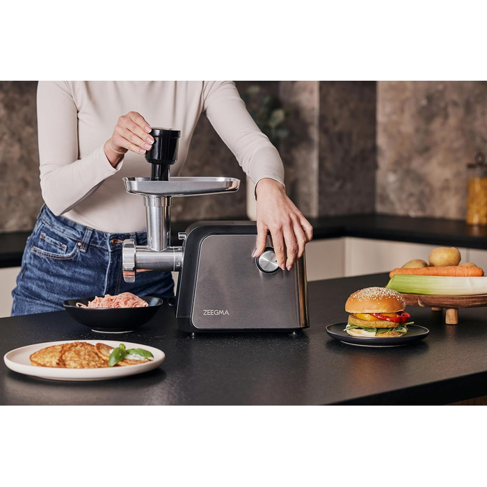 Електрична м'ясорубка ZEEGMA MOLEN CHEF EASY, потужність 2100 Вт