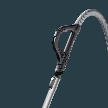 Безмішковий пилосос паркет висока потужність всмоктування низьке енергоспоживання фільтрація HEPA місткість XXL чорний Будинок та