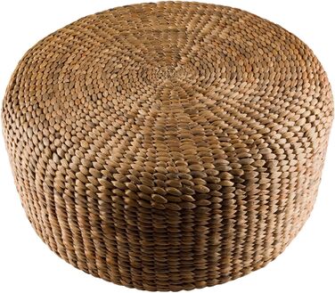 Пуф-сидіння 60 см, водяний гіацинт, натуральний стілець