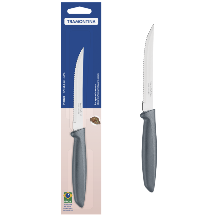 Ніж Tramontina Plenus grey, 116 мм  (7081478)