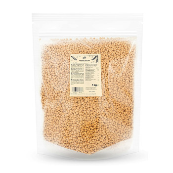 Веганські протеїнові хрусткі кульки без додавання цукру KoRo - Pea Protein Crispies, 1 кг