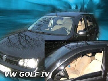 Вітровий дефлектор Дефлектор дощу для GOLF 4 97-04 ХЕТЧБЕК ВАРІАНТ 5 дверей для ПЕРЕДНІХ І ЗАДНІХ, 902019