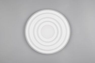 Стельовий LED-світильник Trio Leuchten Costa 633510131, білий матовий метал, акрил, 50 Вт, з пультом ДК, регулюванням кольору та яскравості світла, димером та нічним підсвічуванням