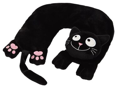 Подушка для шиї Ед, кіт Внутрішня бавовняна подушка, наповнена справжніми вишневими кісточками