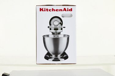 Кухонні комбайни KitchenAid CLASSIC 4.3 л з відкидною головкою двигуна, 4,3 л, чорний чорний одинарний