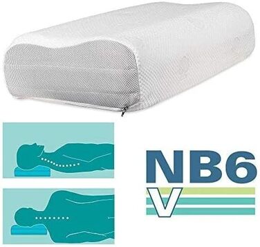 Подушка Dormabell - подушка для підтримки шиї - Шийний відділ хребта NB6-V - 65/32/14,5 см