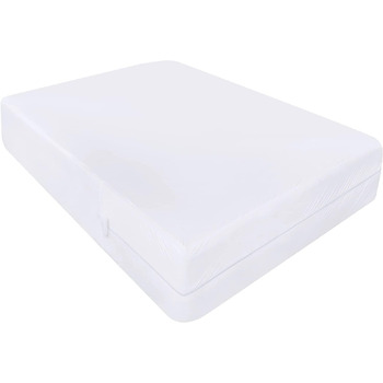 Чохол для матраца Utopia Bedding 90 x 200 x 20 см Водонепроникний із застібкою-блискавкою, сертифікований Oeko-TEX, наматрацник