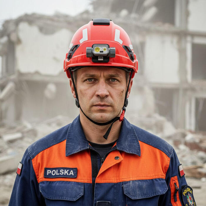 Ліхтар налобний Mactronic Prism (650 Lm) Cool White/RGB LED Recharg Type-C Helmet Kit (THL0141)