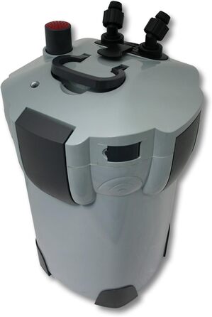 Зовнішній фільтр для акваріума SunSun HW-402B 1000 л/год з УФ-очисником потужністю 9 Вт та 3 рівнями, включаючи фільтрувальний матеріал, фільтрувальний наповнювач, фільтрувальний насос
