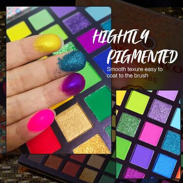 Палітра тіней UCANBE (48 кольорів)