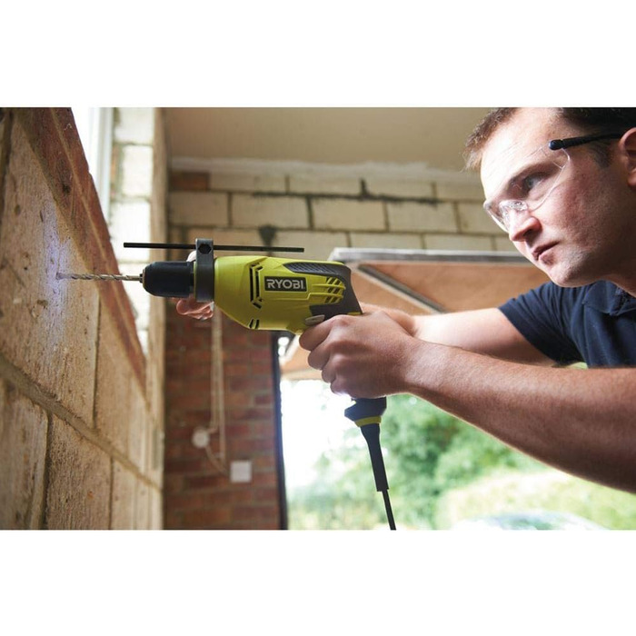 Ударний дриль-шуруповерт 1-швидкісний 800 Вт RPD800-K, 800 Вт, чорний, зелений, 5133002018 RPD800K