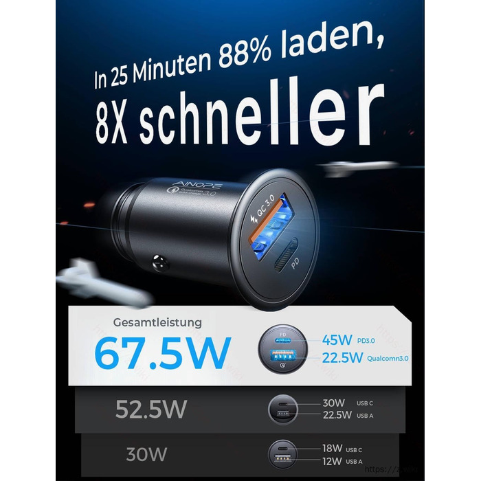 Прикурювач USB C автомобільний зарядний пристрій 12v USB адаптер автомобільний зарядний пристрій штекер автомобільний зарядний при