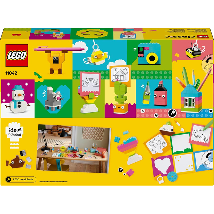 Конструктор LEGO Classic Креативна коробка для розваг, 680 деталей