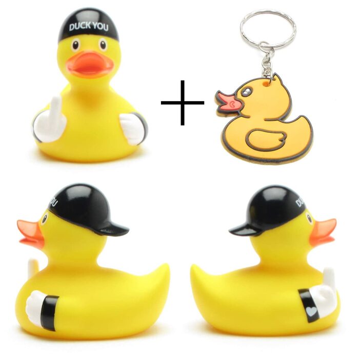 Качечка Ви гумова качечка I Качечка-писк IL 8,5 см I вкл