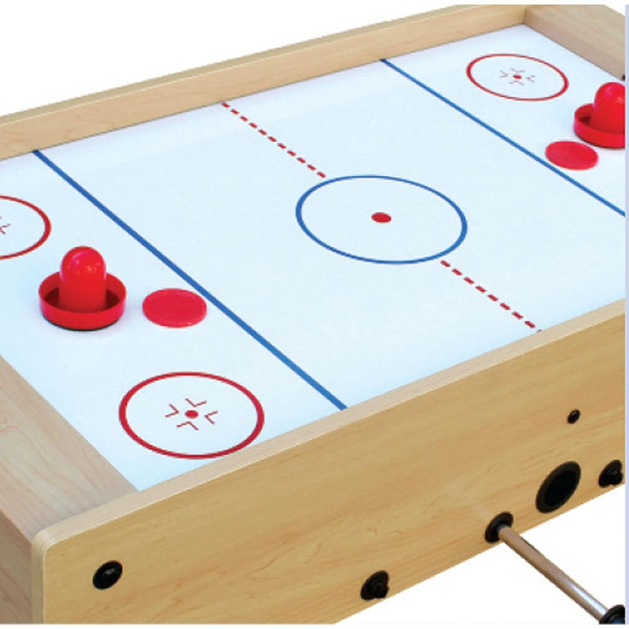 Ігровий пристрій Garlando 2-в-1 Mini Kicker Airhockey 97x51 см – настільний футбол і аерохокей в одному