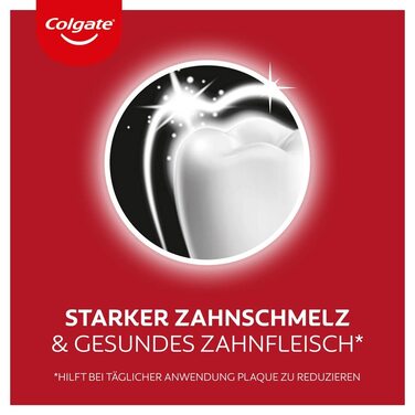 Зубна паста Colgate Max White Charcoal 4x75мл - зубна паста з активованим вугіллям, видаляє до 100 поверхневого знебарвлення