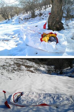 Чохол для спального мішка Tyvek, водонепроникний, мішок для бівуаку, кемпінговий мішок, вентильований, вологостійкий, зігріває будь-яку забруднену внутрішню підкладку, мішок для бівуаку, сірий, 3F UL GEAR