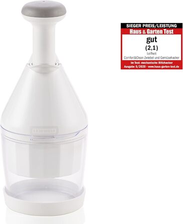 Для легкого подрібнення продуктів, подрібнювач з автоматичним ротором, подрібнювач цибулі в практичному виконанні, серія ComfortLine Hacker Comfort & Clean