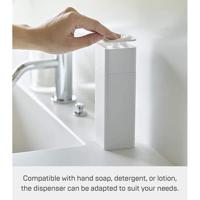 Дозатор для мила YAMAZAKI Tower 5213, білий, 250 мл