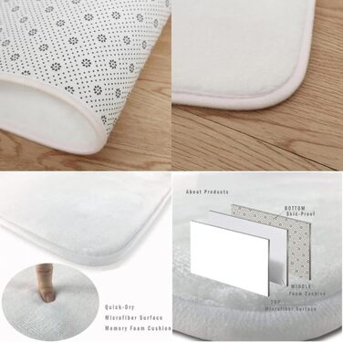 Килимок для ванної кімнати, килимок для спальні з синьо-білим візерунком, вінтажна плитка делфтського блакитного кольору з мотивом рибалки, килим для кухні, килимок для вулиці, предмети інтер&39єру, 60x90 см (24x36 дюймів)