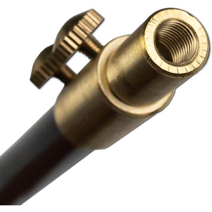 Тримач для вудок Brolly Bankstick на 2-4 шт., алюмінієвий, з подвійним гвинтом, 50-90 см / 100-190 см, 16/9 мм, чорний, 4 шт. / 50 - 90 см