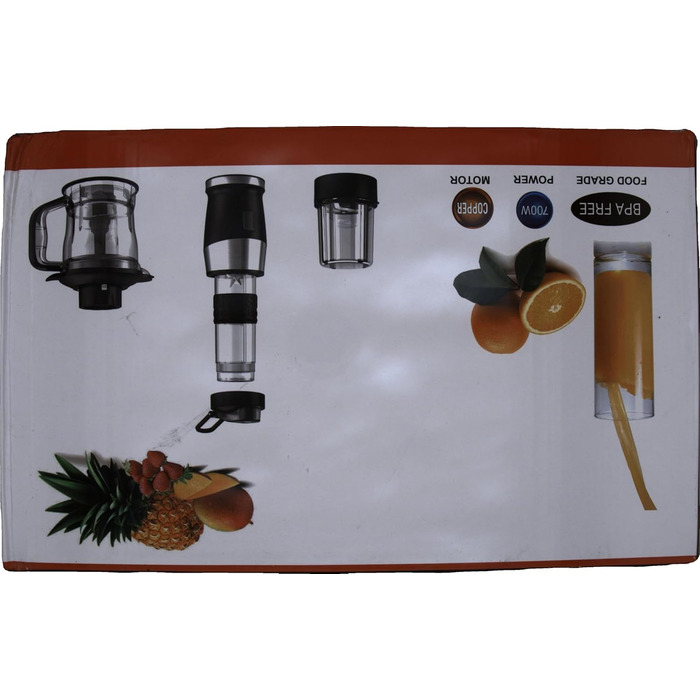 Блендер WAWORIO Smoothie Maker, блендер-міксер на 700 Вт, багатофункціональний блендер для смузі / м'ясорубка / дробарка для льоду