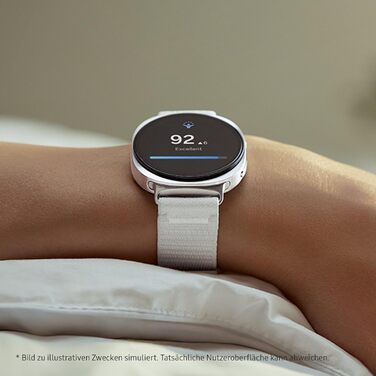 Розумний годинник Samsung Galaxy Watch8 з Galaxy AI, фітнес-годинник та фітнес-трекер, спортивний ремінець, велнес та коучинг сну, 40 мм, Bluetooth, графітовий, 3-річна гарантія виробника