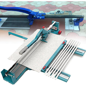 Ручний плиткоріз YANGYMM, товщина плитки 6-15 мм, довжина різання 1,2 м, професійний плиткоріз для керамограніту високоточна направляюча, для точного різання плитки