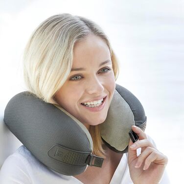 Подушка для шиї GoTravel Memory Dreamer 25 см світло-блакитна