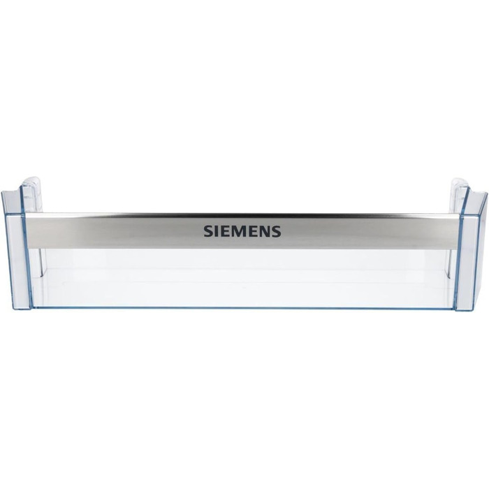 Полиця для пляшок LUTH Premium Profi, сумісна з Siemens 00745099, 472x120 мм для дверей холодильника/морозильної камери