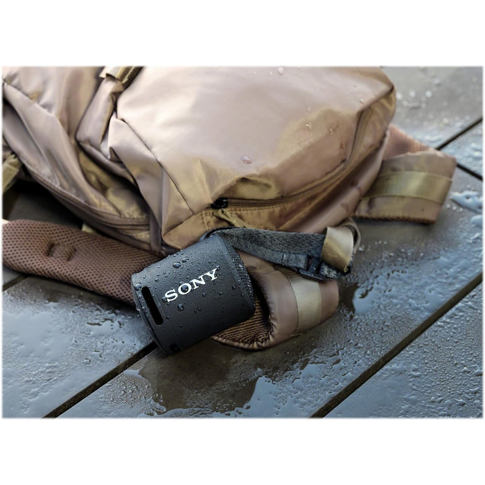 Колонка Sony SRS-XB13 (компактна, міцна, з водовідштовхувальним покриттям, додатковими басами, 16 годин роботи від акумулятора) чо