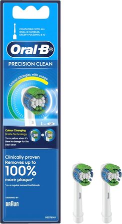 Щітки Braun Oral-B Precision Clean 2 (для всіх обертових зубних щіток фірми Oral-B)