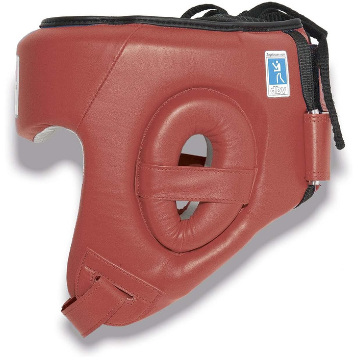 Шолом для змагань та спарингу Paffen Sport Contest з позначкою DBV червоний XL