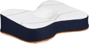 Спортивна подушка Подушка для голови - Підтримка шиї, оптимальна вентиляція - Біла - 50 x 35 см