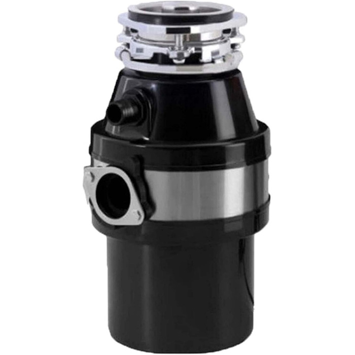 Диспоузер MytaYt MytaYtWaste з бездротовим перемикачем, подрібнювач сміття на 1000 мл безперервної подачі, побутова кухонна утилізація з бризкозахищеним покриттям/функцією захисту від перевантаження